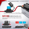 WA 06 LED Light Bar Wiring Harness Kit - 2 Leads 12V On Off Switch Power Relay Blade Fuse for Off Road Lights LED Work Light - Image 2