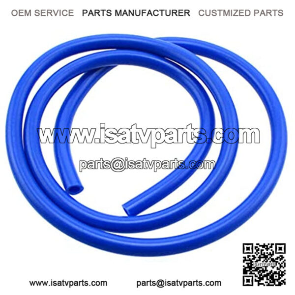 TC-Motor 1 Meter Gas Fuel Hose Line Pipe 10pcs Fuel Filter Universal For Dirt Pit Bike ATV Quad Go Kart Buggy Scooter Moped Snowmobile Motorcycle Motocross (Blue) - Image 3