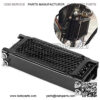 Motorcycle Radiator Engine OiOil Cooling System Kit Oil Cooling Radiator Oifor ATV for 100?250CC Off?Road ATV Dirt Bike 4?Wheel Motorcycle Engine Oiwith Mounting Parts Kit F - Image 3