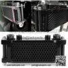 Motorcycle Radiator Engine OiOil Cooling System Kit Oil Cooling Radiator Oifor Dirt Bike motorcycle oiradiator for Monkey Car 100?250CC Off?Road ATV 4?Wheel Motorcycle Engin - Image 5