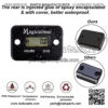 Magicalmai Inductive Hour Meter for Gas Engine Generator Lawn Mower Pressure Washer Marine ATV Boat Outboard Motor Dirt Bike Motorcycle Waterproof?Hr Meters - Black - Image 3
