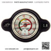 Outlaw Racing High-Pressure Temperature Gauge Radiator Cap 1.8 Real-Time Temp Monitoring Prevent Motorcycle/ATV Leaks Compatible with Yamaha Honda Suzuki Kawasaki