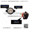 Outlaw Racing High-Pressure Temperature Gauge Radiator Cap 1.8 Real-Time Temp Monitoring Prevent Motorcycle/ATV Leaks Compatible with Yamaha Honda Suzuki Kawasaki - Image 4