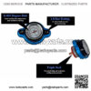 Outlaw Racing High-Pressure Temperature Gauge Radiator Cap 1.8 Real-Time Temp Monitoring Prevent Motorcycle/ATV Leaks Compatible with Yamaha Honda Suzuki Kawasaki - Image 5