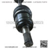 Suitable for ATV ATV Kart series half axle assembly, can be customized, specializing in the production of half axle cage - Image 4