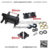 12L Complete Rear Axle Bearing Carrier Hubs For Coolster 3050C ATV QUAD AX22 - Image 4