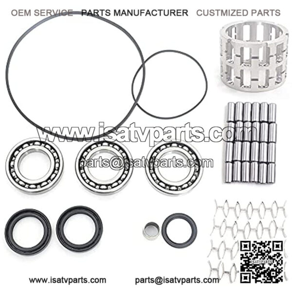 Bearing Silver Front Differential Sprague Carrier Roll Cage Fit for Polaris ATV 450 570 850 900 Sportsman UTV 800 RGR RZR 1000 2014 2015 2016 2017 (Color : Silver)