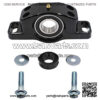 Black Heavy Duty Cast Aluminum Carrier Bearing For 2014 2015 2016 2017 2018 Polaris RZR S 1000 ??Does NOT fit the Polaris RZR XP 4 Turbo??