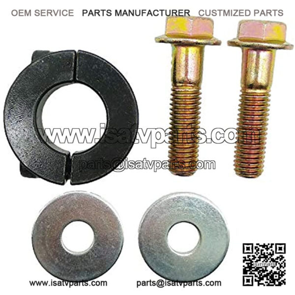 Mounting Bolts & Bearing Lock Ring Kit Fit For Heavy Duty Driveshaft Carrier Bearing fit for POLARIS RZR 1000 XP S & TURBO 4 General 1000 - Image 2