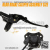Rear Brake Master Cylinder Caliper Assembly with Disc Brake Rotor Compatible with Roketa Kazuma Taotao SUNL ATV Jetmoto BMS Baja Coolster SSR ATV Quad 50CC 70CC 90CC 110CC 125CC - Image 4