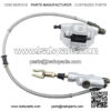 Rear Disc Brake Assembly Master Cylinder Caliper Replacement for 150cc 200cc 250cc Chinese ATV Quad