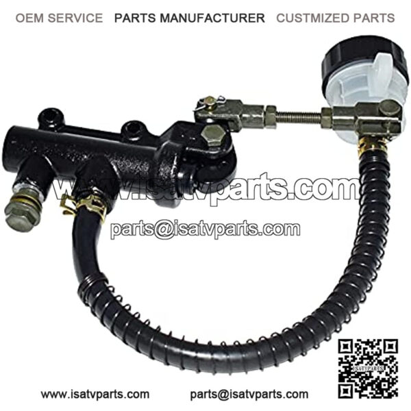 Motorcycle Rear Brake Master Cylinder Pump Hydraulic Refit for Motorbike ATV Dirt Bike Compatible with Kawasaki Ninja ZX6 ZX7 - Image 5