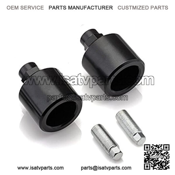 Fits Polaris 2" Front Suspension Lift Kit Sportsman + Ranger ATV Spring Spacers (Black) T6 Billet