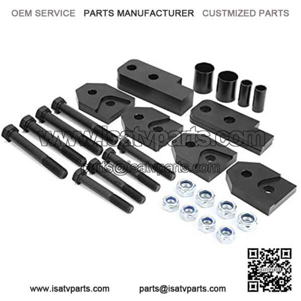Full Lift Kit,2in ATV Full Lift Kit Increase Ground Clearance Fit for Rhino 450/660/700 SE Sport