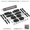 Black Path - Fits Yamaha 2" Front + Rear Lift Kit Rhino 450 + 660 + 700 ATV Full Suspension Lift (Black) T6 Billet - Image 2