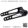 ATV Rear Lowering Kit 3.5" Lower Suspension Compatible with Yamaha YFZ450 YFZ 450 2004-2012 ATV Rear Lowering Kit 3.5" Lower Suspension Link + KapscoMoto Keychain