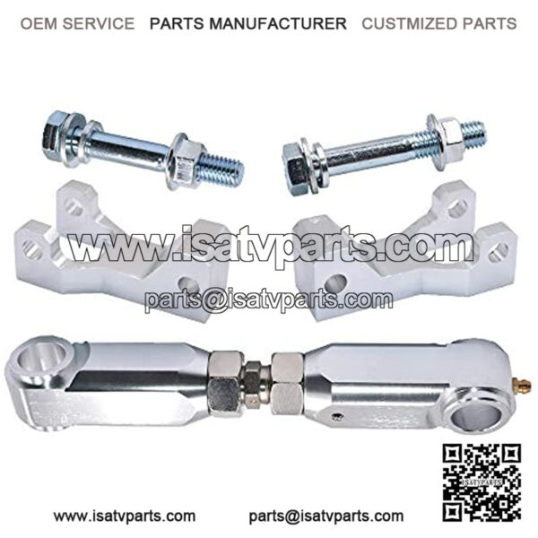 Front & Rear Billet Lowering Kit Fits 2006-2017 Yamaha 700 700R YFM700 2004-2013 350 YFM350 2001-2005 660 660R YFM660R ATV