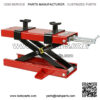 1100 LB Motorcycle Center Scissor Lift Jack Hoist Stand Bikes ATVs Scooter Crank Stand - Image 3
