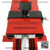 1100 LB Motorcycle Center Scissor Lift Jack Hoist Stand Bikes ATVs Scooter Crank Stand - Image 5