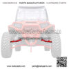 (2) Upper High Clearance A Arms for 2014+ Polaris RZR XP 1000 / XP 4 1000 | Non-Adjustable | Red | 1.25?? Tubing 25% larger Than Stock!