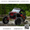 (2) Upper High Clearance A Arms for 2014+ Polaris RZR XP 1000 / XP 4 1000 | Non-Adjustable | Red | 1.25?? Tubing 25% larger Than Stock! - Image 2