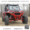 (2) Upper High Clearance A Arms for 2014+ Polaris RZR XP 1000 / XP 4 1000 | Non-Adjustable | Red | 1.25?? Tubing 25% larger Than Stock! - Image 5