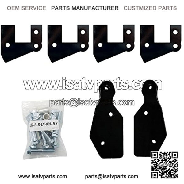 Heavy Duty 3" Lift Kit For 2018+ Polaris Ranger XP 1000 2 Seater | Get Improved Handling and Run Up To 30" Tires!