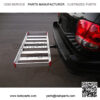 70422 48" x 21" Hitch Mount Compact Aluminum Cargo Carrier - 500-lb Load Capacity - Image 2