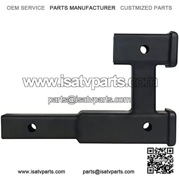 Dual Receiver Extender 2 inch Trailer Hitch Extension, Towing Hitch Receiver Extender - GTW 5,000 lbs - Image 4