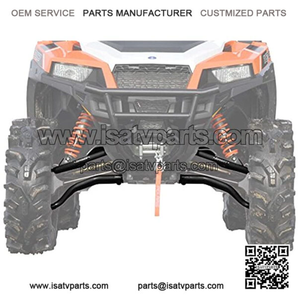 Heavy Duty Arched 1.5" Offset A-Arms for 2017+ Polaris General 1000 / General 1000 4