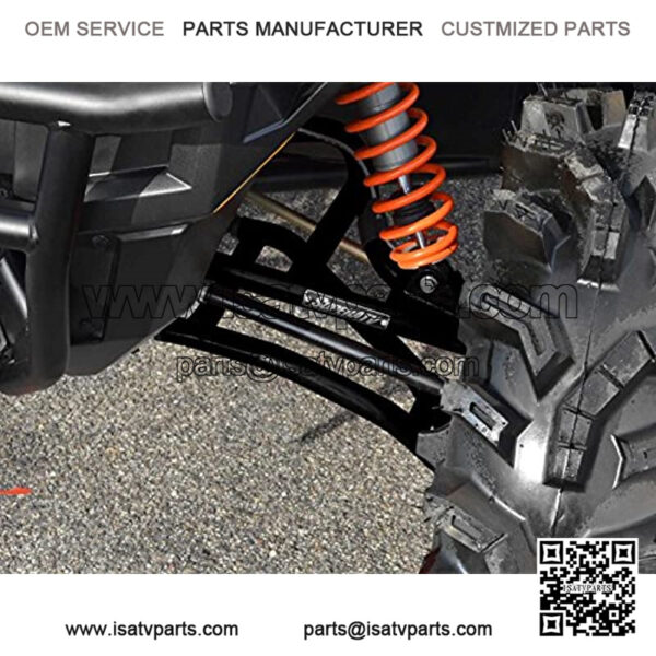 Heavy Duty Arched 1.5" Offset A-Arms for 2017+ Polaris General 1000 / General 1000 4 - Image 5