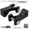 Aluminum ATV Front Lowering Kit For Blaster Raptor 350/660 Warrior (Original stock A-Arms Only) Motorcycle Dirt Bike - Image 3
