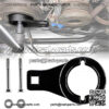 Damper Pulley Holding Tool Crankshaft Crank Holder Removal Wrench Tool Compatible with and Lexus