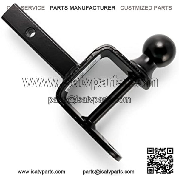 ATV/UTV Mount With Hitch Ball And Winch Strap Loop (2" Ball 1 1/4" Shank) (66024) - Image 3