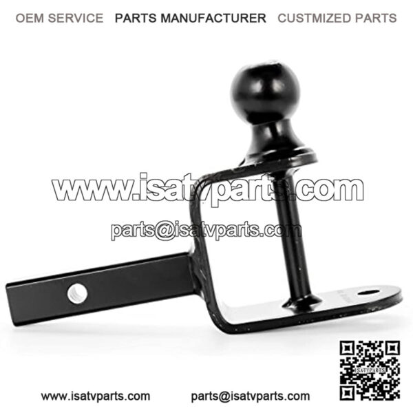 ATV/UTV Mount With Hitch Ball And Winch Strap Loop (2" Ball 1 1/4" Shank) (66024) - Image 5