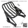 Detachable Black Luggage Rack for Harley Touring Accessories 2009-2021 Street Glide Special Premium Custom Stealth Fender Luggage Racks, 2-up Tour-Pak Rack Mounting Bracket Set - Image 2