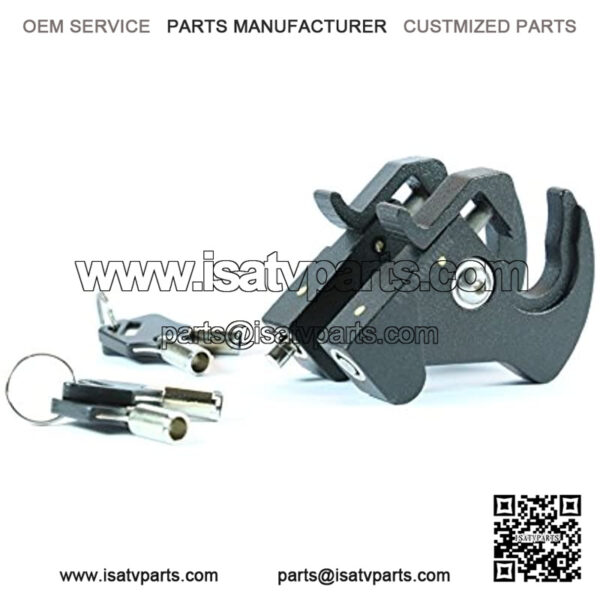 Detachable  Docking Latches for Harley Davidson Sissy Bar and Luggage Rack - Image 3