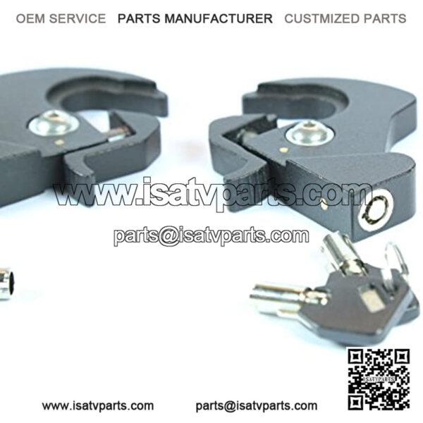 Detachable  Docking Latches for Harley Davidson Sissy Bar and Luggage Rack - Image 5
