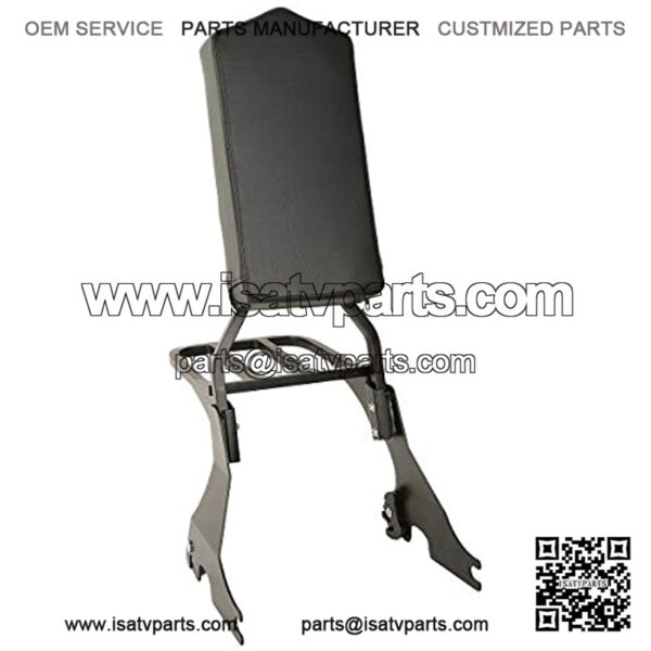 Sissy Bar With Luggage Rack With Detachable Docking Hardware Kit Fit For Harley Sportster XL1200 XL883 2004-2020 - Image 2