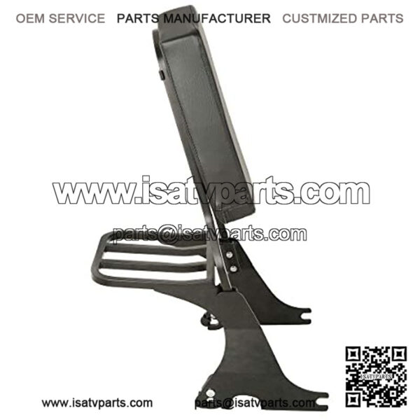 Sissy Bar With Luggage Rack With Detachable Docking Hardware Kit Fit For Harley Sportster XL1200 XL883 2004-2020 - Image 3
