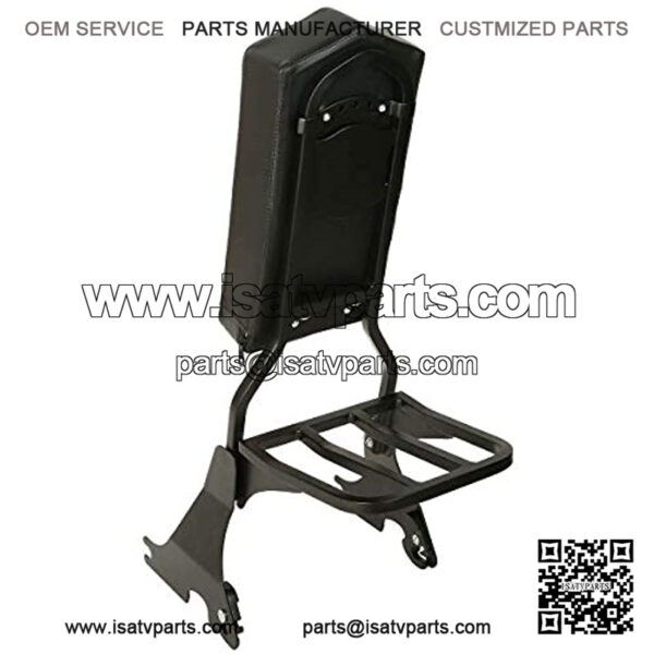 Sissy Bar With Luggage Rack With Detachable Docking Hardware Kit Fit For Harley Sportster XL1200 XL883 2004-2020 - Image 4