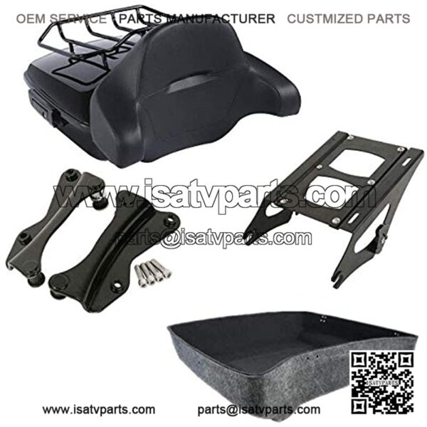 Chopped Tour Pack Trunk  Luggage Rack Mounting Rack Docking Hardware Fit For Harley Road Street Glide 2014-2020