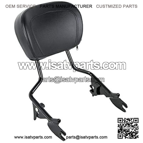 Detachable Passenger  Sissy Bar With Stealth Luggage Rack and 4 Point Docking Hardware Kits Fit For Harley Touring 2014-2020 - Image 2