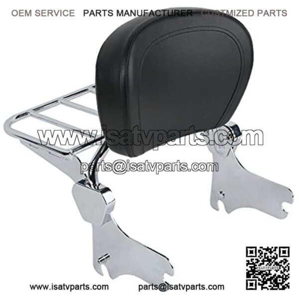 Sissy Bar Set W/Luggage Rack For Harley Road King Street Glide Electra