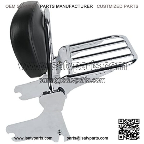 Sissy Bar Set W/Luggage Rack For Harley Road King Street Glide Electra - Image 3