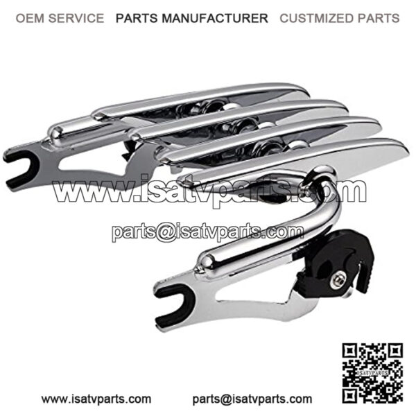 Detachable Stealth Luggage Rack fits for Harley Touring Road King Street Glide Electra Glide Road Glide 2009-2020 - Image 2