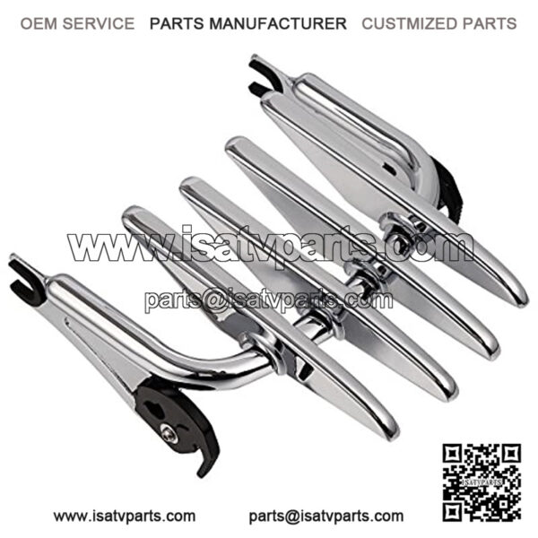 Detachable Stealth Luggage Rack fits for Harley Touring Road King Street Glide Electra Glide Road Glide 2009-2020 - Image 3