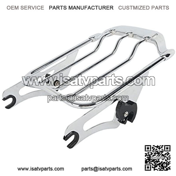 Two UP Air Wing Luggage Rack fits for Harley Davidson Touring Electra Street Glide Road King 2009-2020