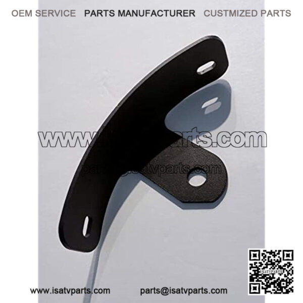 JBSporty ? Indian Scout ? Half Moon License Plate Bracket ? 1/2" Shock Mount and Plate Frame - Image 5