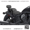 Passenger Seat Backrest, GUAIMI Lether Passenger Seat + Backrest Pad Set Compatible with Indian Scout Bobber Twenty/Sixty 2018-2021 Replace OEM Number: 2882853-VBA - Image 3